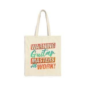 Guitar Masters at Work! | Cotton Canvas Tote Bag