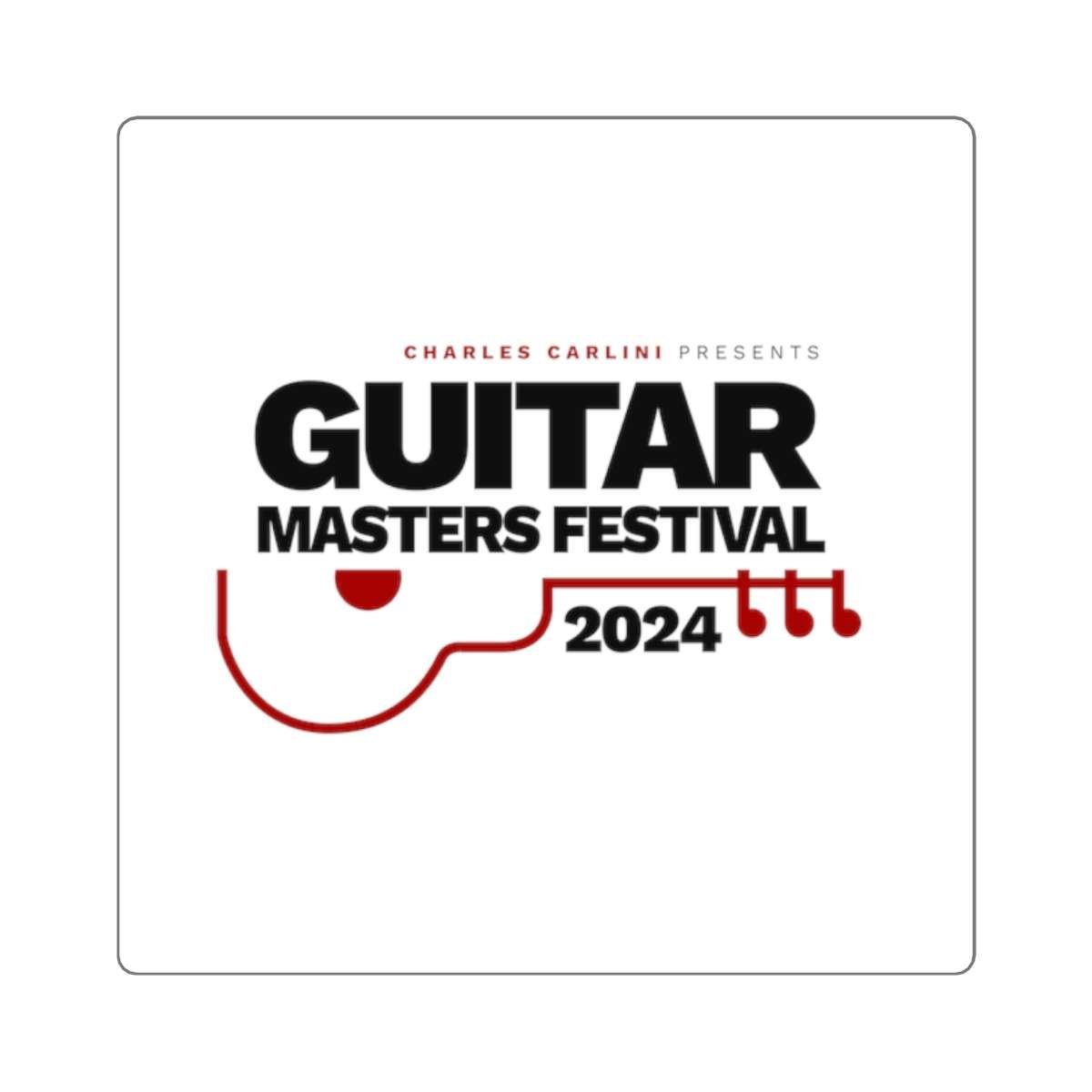 Guitar Masters Festival Square Stickers
