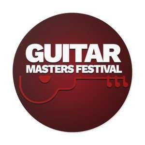 Guitar Masters Festival Round Vinyl Stickers