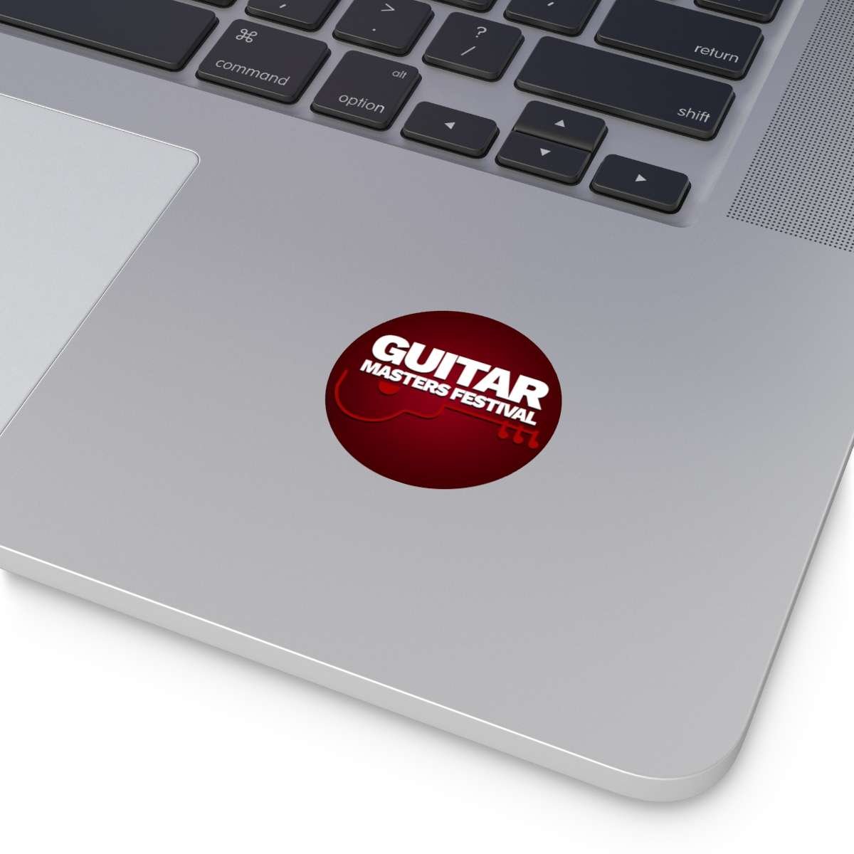 Guitar Masters Festival Round Vinyl Stickers - Image 4
